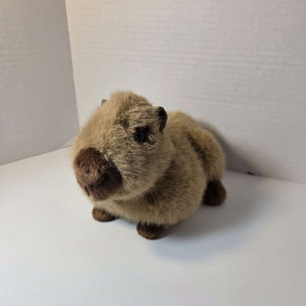 Douglas Cuddle Toys Soft Capybara Plush Stuffed Animal 14"‎